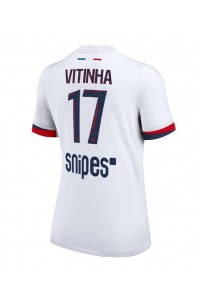 Fotbalové Dres Paris Saint-Germain Vitinha #17 Dámské Venkovní Oblečení 2025-26 Krátký Rukáv